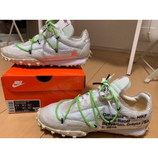 ナイキ(NIKE)のNIKE off-white ワッフルレーサー ホワイト(スニーカー)