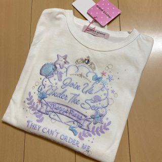 メゾピアノジュニア(mezzo piano junior)のメゾピアノ 140【新品】(Tシャツ/カットソー)