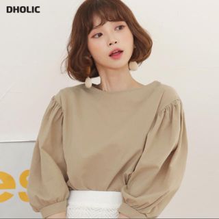 ディーホリック(dholic)の新品【DHOLIC】○2020年新作○パフスリーブブラウス(シャツ/ブラウス(長袖/七分))