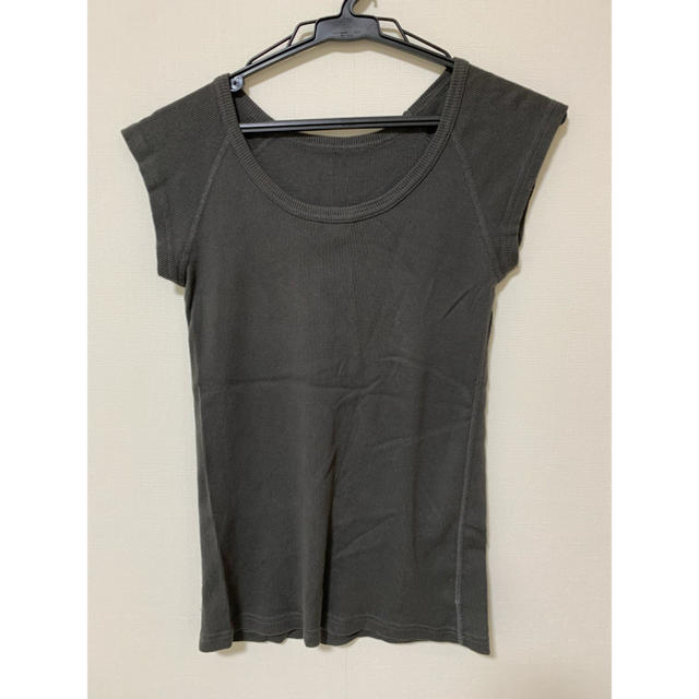 Blue Horizon リブTシャツ♦レディースSサイズ レディースのトップス(Tシャツ(半袖/袖なし))の商品写真