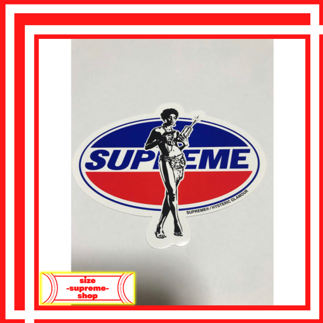Supreme(シュプリーム)のsupreme ステッカー　１枚 エンタメ/ホビーのコレクション(ノベルティグッズ)の商品写真