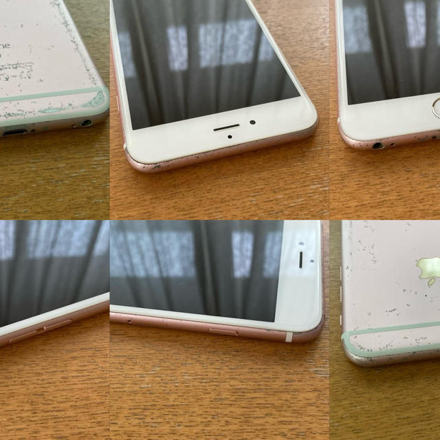 Apple(アップル)のdocomo iPhone 6s Plus 128GB ローズゴールド スマホ/家電/カメラのスマートフォン/携帯電話(スマートフォン本体)の商品写真