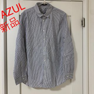 アズールバイマウジー(AZUL by moussy)のAZULストライプシャツ(シャツ/ブラウス(長袖/七分))