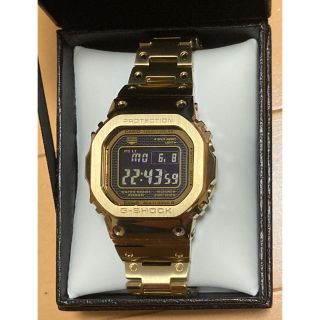 ジーショック(G-SHOCK)の【中古美品】CASIO G-SHOCK GMW-B5000GD-9JF(腕時計(デジタル))