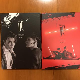 スーパージュニア(SUPER JUNIOR)のSUPER JUNIOR D&E DANGER 赤黒2つセット(K-POP/アジア)