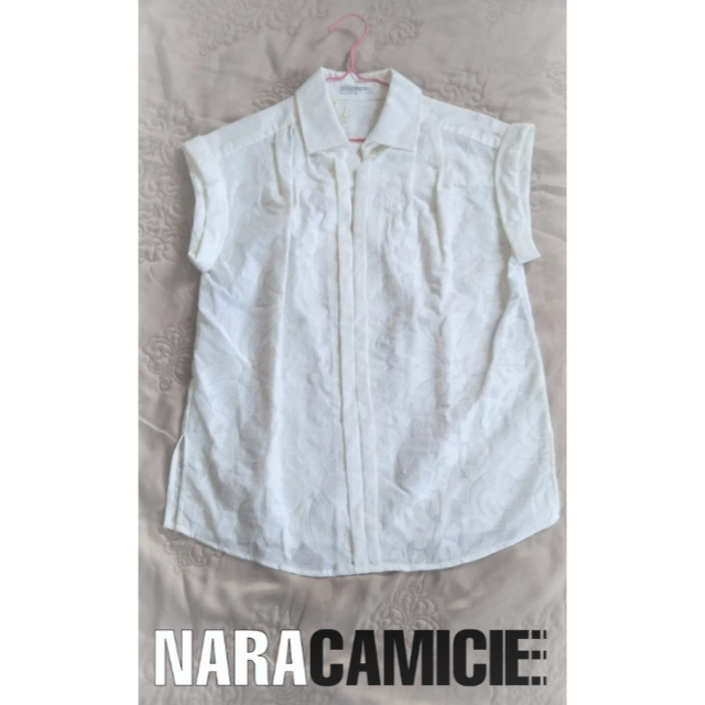 【新品・タグ付】ナラカミーチェ　スキッパーシャツ　0