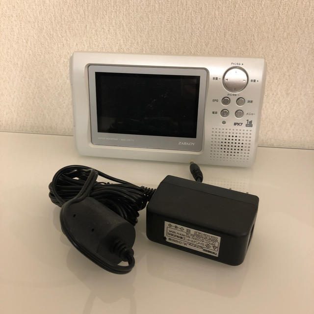 TWINBIRD(ツインバード)のワンセグテレビ　ZABADY スマホ/家電/カメラのテレビ/映像機器(テレビ)の商品写真