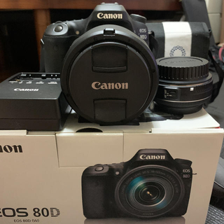 キヤノン(Canon)のEOS 80D EF-S18-135 IS USM レンズキット(デジタル一眼)