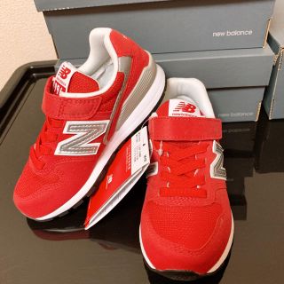 ニューバランス(New Balance)の17.0 新品 ニューバランス スニーカー 996 レッド キッズ(スニーカー)