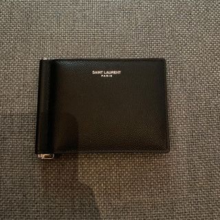 サンローラン(Saint Laurent)のsaint laurent マネークリップ　ブラック(マネークリップ)