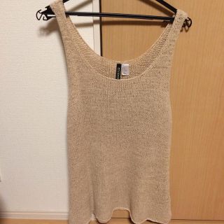 エイチアンドエム(H&M)のH&M サマーニットタンク(タンクトップ)