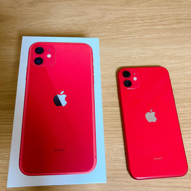 iPhone 11 (PRODUCT)RED 256GB SIMフリー - www.sorbillomenu.com