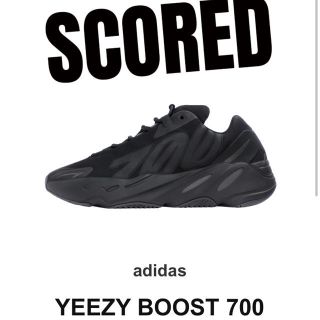 アディダス(adidas)のYEEZY BOOST 700 MNVN triple black 27.5cm(スニーカー)