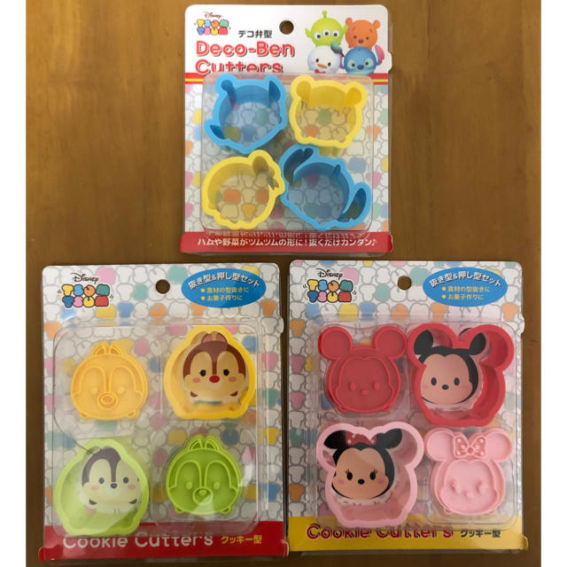 Disney Disney ツムツム 抜き型 押し型セット デコ弁型 3点まとめ売りの通販 By ぽん まとめ買いお値引きします ディズニー ならラクマ