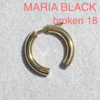 ハイク(HYKE)の⭐️まみさん専用　MARIA BLACK / broken 18 ピアスゴールド(ピアス)