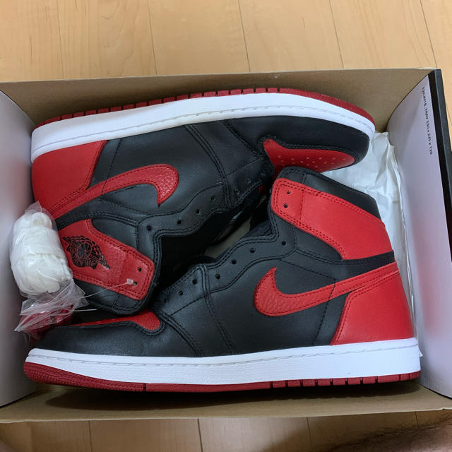 NIKE - AIR  JORDAN 1 OG BRED 2016