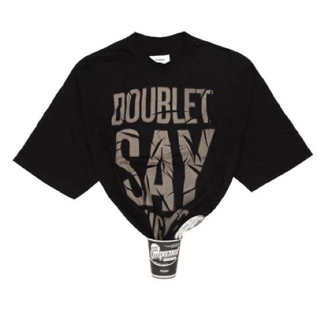 DSMG 限定 Doublet カップヌードル Tシャツ 黒