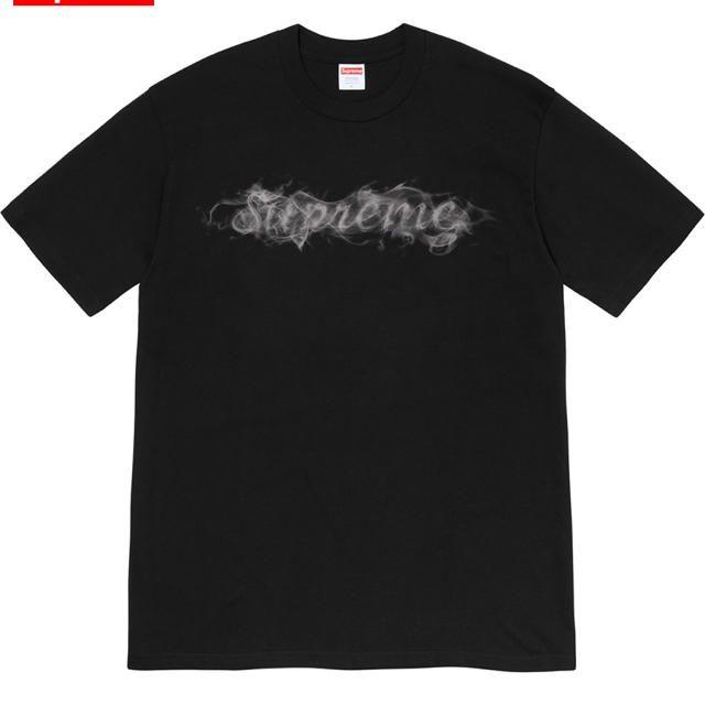 Supreme(シュプリーム)のSサイズ 黒　Supreme smoke tee メンズのトップス(Tシャツ/カットソー(半袖/袖なし))の商品写真