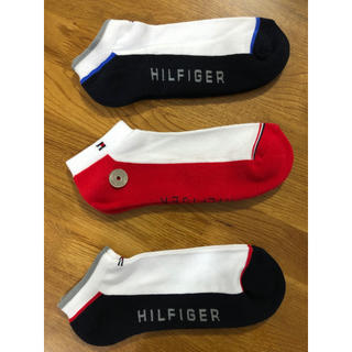 トミーヒルフィガー(TOMMY HILFIGER)の新作トミーヒルフィガー メンズソックス3足セット2(ソックス)