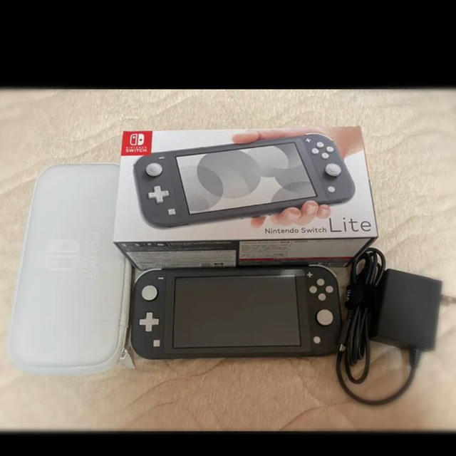 任天堂　swith lite 本体　グレー  スイッチライト