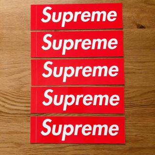 シュプリーム(Supreme)のSupreme BOX logo sticker ロゴステッカー5枚セット(ステッカー)