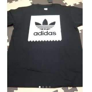 アディダス(adidas)の値下げ不可。新品タグつきadidas  トレフォイル　Tシャツ　Mサイズ(Tシャツ/カットソー(半袖/袖なし))