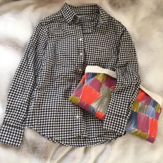 ユニクロ(UNIQLO)のUNIQLO♡ギンガムチェックシャツ(Tシャツ(長袖/七分))