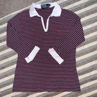 ラルフローレン(Ralph Lauren)のラルフローレン　ボーダースキッパー　 L カットソー　シャツ(カットソー(半袖/袖なし))