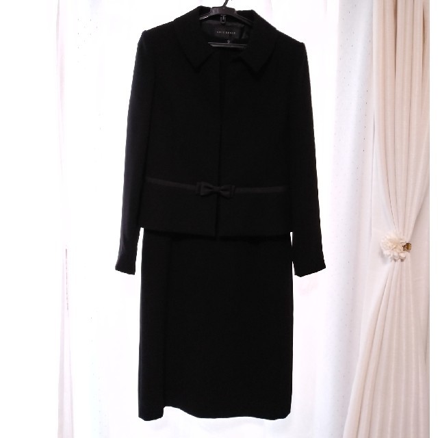 SOIR(ソワール)の東京ソアール　ブラックフォーマル11号 レディースのフォーマル/ドレス(礼服/喪服)の商品写真