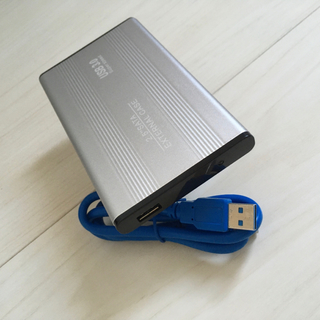 残り1台【USB 3.0】HDDケース 2.5インチ 軽量・高剛性アルミ(PC周辺機器)