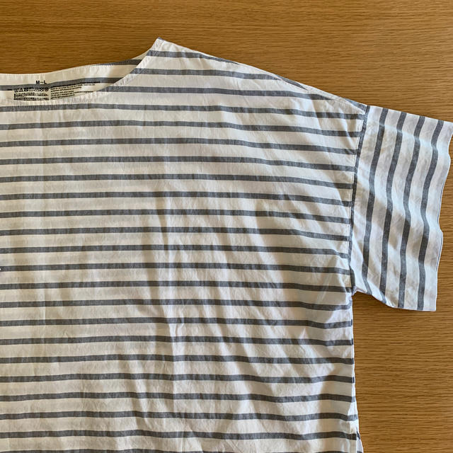 MUJI (無印良品)(ムジルシリョウヒン)の無印良品　MUJI  コットンシャツ レディースのトップス(シャツ/ブラウス(半袖/袖なし))の商品写真