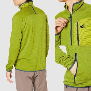 MILLET ミレー 登山用フリースジャケット ロッカジャケット メンズ M