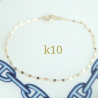 m…様専用　k10アンクレット　10 金アンクレット(アンクレット)