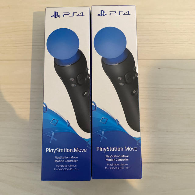 Playstation4 新品 Playstationmove モーションコントローラー2個セット Ps4の通販 By Key S Shop プレイステーション4ならラクマ