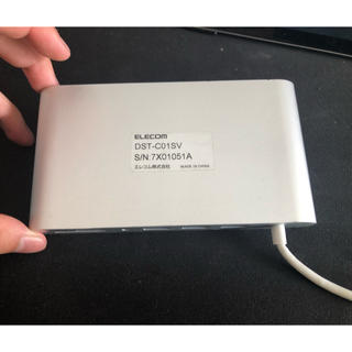 エレコム(ELECOM)の高速　ギガ　LAN 有線　USB HUB 3ポート　HDMI TypeC (PC周辺機器)
