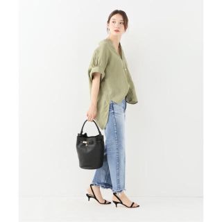 スピックアンドスパン(Spick & Span)のなち。様専用　Spick & Span ♡アサスリーブギャザーシャツ(シャツ/ブラウス(半袖/袖なし))