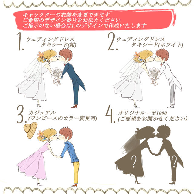 手書き 結婚式 イラスト シルエット Kekkonshiki Infotiket Com