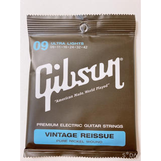 ギブソン(Gibson)のGIBSON SEG-VR9 Vintage Reissue ウルトラライト(弦)