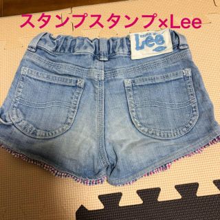 リー(Lee)のストンプスタンプ×Lee デニム💜130㎝(パンツ/スパッツ)