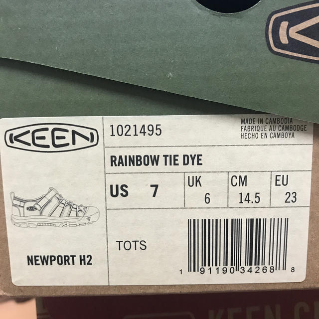 KEEN(キーン)のkeen  kids sandal キッズ/ベビー/マタニティのベビー靴/シューズ(~14cm)(サンダル)の商品写真