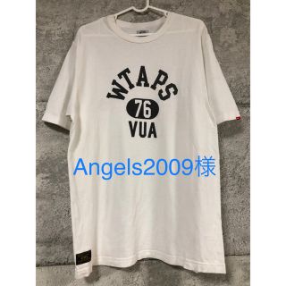 ダブルタップス(W)taps)のWTAPS Tシャツ  WTVUA 白 S M L XL(Tシャツ/カットソー(半袖/袖なし))