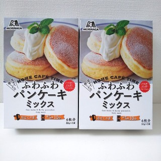 森永製菓 森永 ふわふわパンケーキミックス 2箱の通販 ラクマ