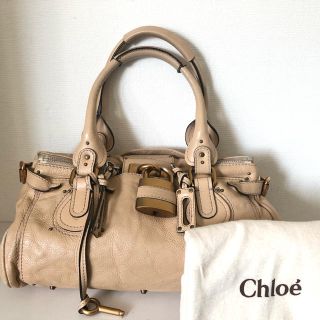 クロエ(Chloe)の専用　クロエ Chloe パディントン バッグ ベージュ 保存袋付き ショルダー(ショルダーバッグ)