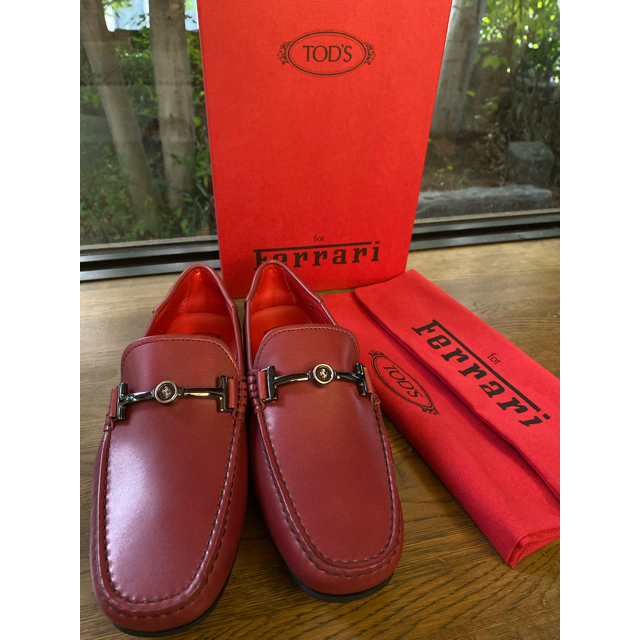TOD'S - 新品 TOD'S for Ferrari ゴンミーニ ビットローファー TOD'S - 新品 TOD'S for Ferrari ゴンミーニ ビットローファー