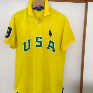 ポロラルフローレン(POLO RALPH LAUREN)のポロラルフローレン ビックポニー  ナンバリング 鹿の子ポロシャツ　USA(ポロシャツ)