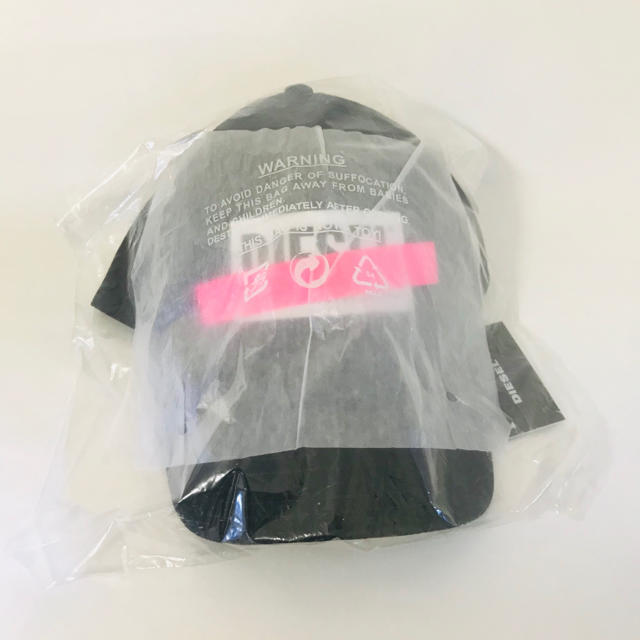 DIESEL(ディーゼル)の新品 DIESEL ピンクロゴキャップ レディースの帽子(キャップ)の商品写真