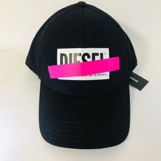 ディーゼル(DIESEL)の新品 DIESEL ピンクロゴキャップ(キャップ)