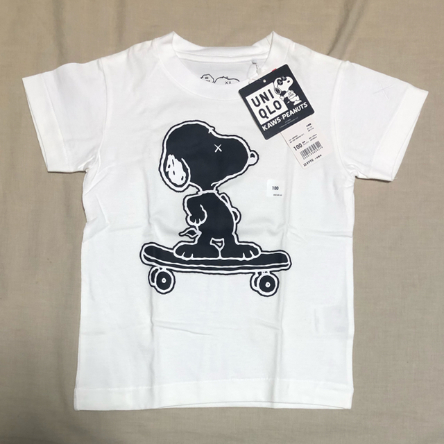 UNIQLO(ユニクロ)のUNIQLO×KAWS×PEANUTS SNOOPY KidsT　3枚セット キッズ/ベビー/マタニティのキッズ服男の子用(90cm~)(Tシャツ/カットソー)の商品写真