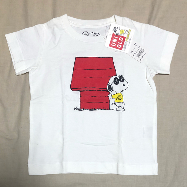 UNIQLO(ユニクロ)のUNIQLO×KAWS×PEANUTS SNOOPY KidsT　3枚セット キッズ/ベビー/マタニティのキッズ服男の子用(90cm~)(Tシャツ/カットソー)の商品写真