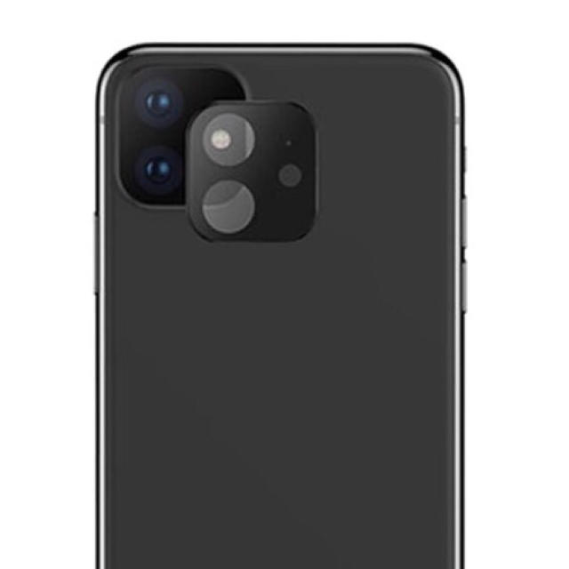 Apple(アップル)のiPhone11 カメラ　レンズ　保護　カバー　ガラスフィルム　最安値【黒色】⑤ スマホ/家電/カメラのスマホアクセサリー(保護フィルム)の商品写真